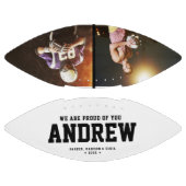 カッコいい卒業祝い2フォトトレンディーユニーク アメリカンフットボール (パネル)