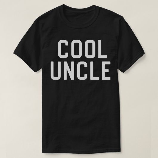 カッコいい叔父 Tシャツ (デザイン正面)