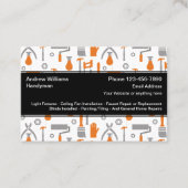 カッコいい商ユニーク札 名刺 (正面)