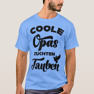 カッコいい大御所は鳩を育てるハト Tシャツ