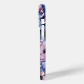 カッコいい大理石テクスチャ青ピンク白 Case-Mate iPhoneケース (裏面 / 左)