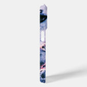 カッコいい大理石テクスチャ青ピンク白 Case-Mate iPhoneケース (裏面 / 右)