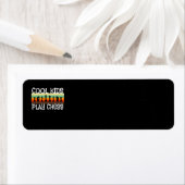 カッコいい子遊向けチェスプレーヤーチェスゲーム ラベル (インサイチュ)