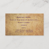 カッコいい宇宙のバックグランジグラウンド 名刺 (裏面)