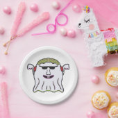 カッコいい幽霊 ペーパープレート (パーティー)