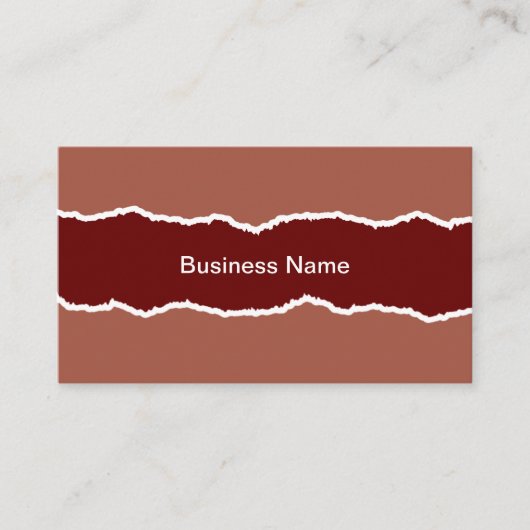 カッコいい建築掘削及び鉱業 名刺 (正面)