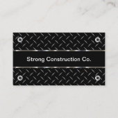 カッコいい建築男らし名刺 名刺 (正面)