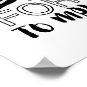 カッコいい感動的引用文ポスター実生活を満喫 ポスター (角)