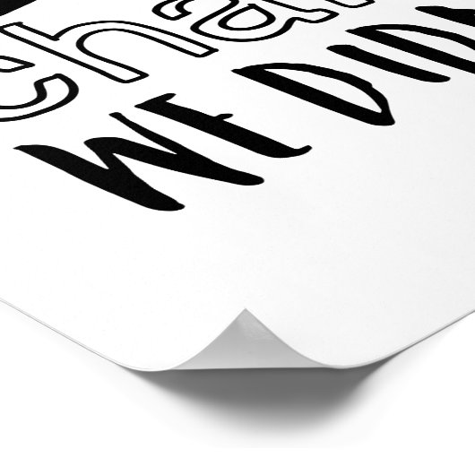 カッコいい感動的引用文ポスター ポスター (角)