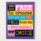 カッコいい感動的引用文 プランナー手帳 (裏面)