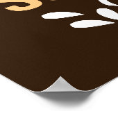 カッコいい感動的社員の言葉アート ポスター (角)