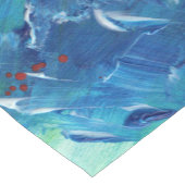 カッコいい抽象芸術モダンアクリルアートテーブルランナー ショートテーブルランナー (コーナー)