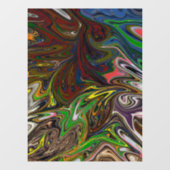 カッコいい抽象芸術 ウィンドウサイン (シート)