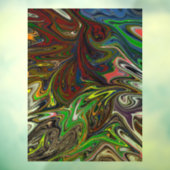 カッコいい抽象芸術 ウィンドウサイン (シート3)