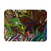 カッコいい抽象芸術 マグネット (横)