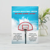 カッコいい招待葉書 招待状 (スタンド正面)