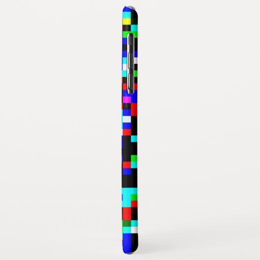 カッコいい数々の正方形の線 Case-Mate iPhoneケース (裏面/左)