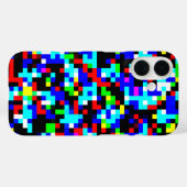 カッコいい数々の正方形の線 Case-Mate iPhoneケース (裏面 (横))
