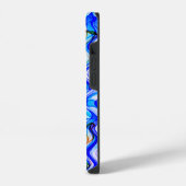 カッコいい数々の波 iPhoneケース (左側面)