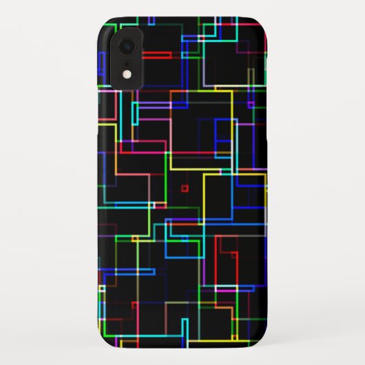 カッコいい数々の色のストライプの模様 Case-Mate iPhoneケース (裏面)