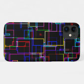 カッコいい数々の色のストライプの模様 Case-Mate iPhoneケース (裏面(横))
