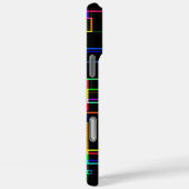 カッコいい数々の色のストライプの模様 Case-Mate iPhoneケース (裏面 / 右)