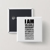 カッコいい文字グラフィック成功を確認するWord TextArt 缶バッジ (正面&裏面)