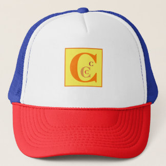カッコいい文字"C" (パーソナライズされた) キャップ