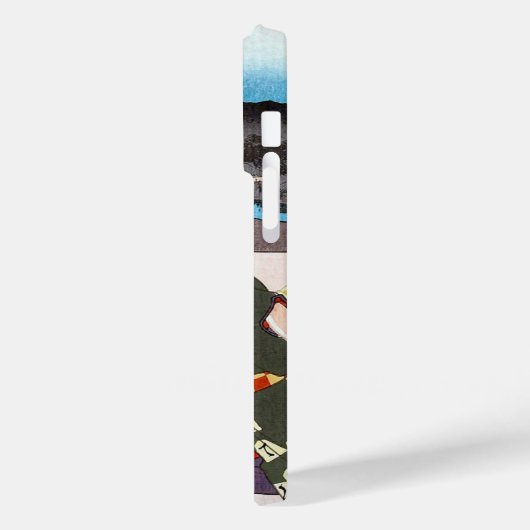 カッコいい日本のクラシックヴィンテージ浮世絵デザイン315 Case-Mate iPhoneケース (裏面 / 左)