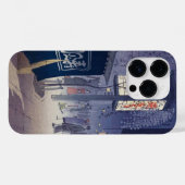 カッコいい日本のクラシックヴィンテージ浮世絵デザイン37 Case-Mate iPhoneケース (裏面 (横))