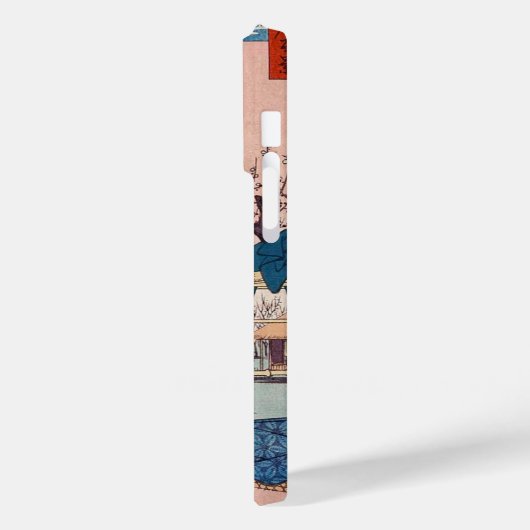 カッコいい日本のクラシックヴィンテージ浮世絵デザイン565 Case-Mate iPhoneケース (裏面 / 左)