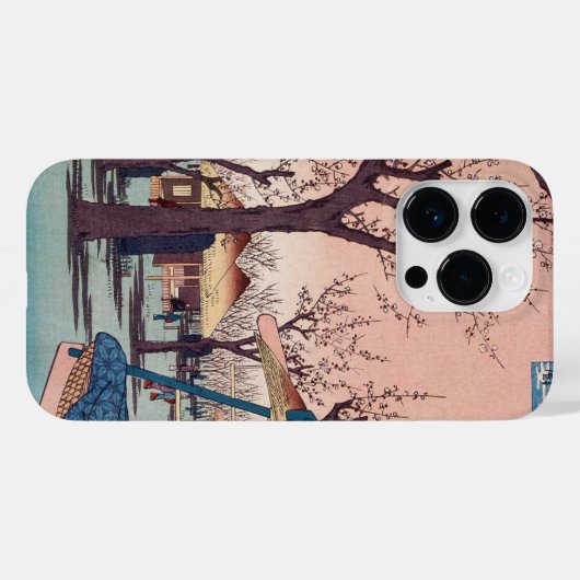 カッコいい日本のクラシックヴィンテージ浮世絵デザイン565 Case-Mate iPhoneケース (裏面 (横))