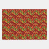 カッコいい日本の龍瓦 ラッピングペーパーシート (正面2)