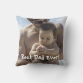 カッコいい最高のパパ クッション (裏面)