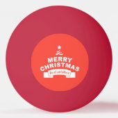 カッコいい最高の願い 卓球ボール (裏面)