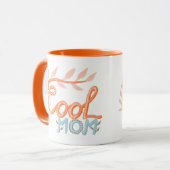 カッコいい母の手レタリング母の日 マグカップ (正面左)