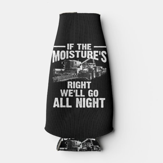 カッコいい水もし気の農家ははるかおもしろい ボトルクーラー (正面)