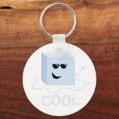 カッコいい氷 キーホルダー (正面)