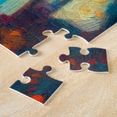 カッコいい狐 ジグソーパズル (側面)