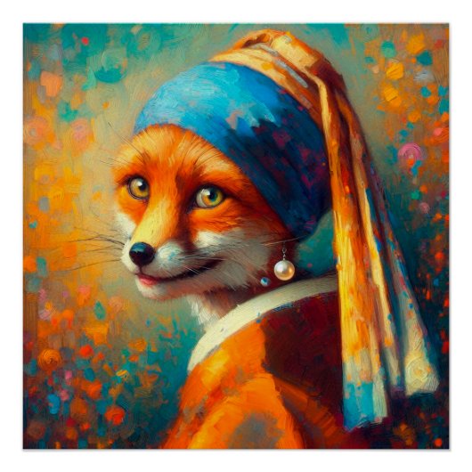 カッコいい狐 ポスター (正面)