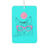 カッコいい猫好き用キャッガーリート カーエアーフレッシュナー (正面)