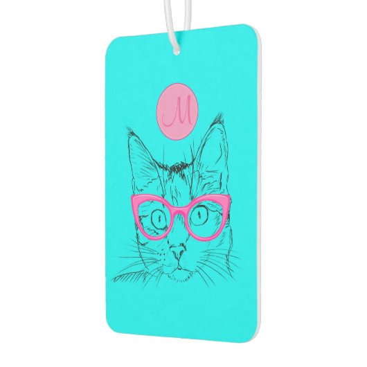 カッコいい猫好き用キャッガーリート カーエアーフレッシュナー (左)