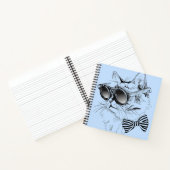 カッコいい猫 ノートブック (内部)