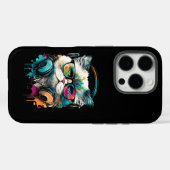 カッコいい猫 Case-Mate iPhoneケース (裏面 (横))