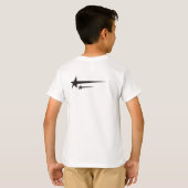 カッコいい猫 Tシャツ (裏面フル)