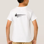 カッコいい猫 Tシャツ (裏面)