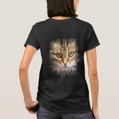 カッコいい猫 Tシャツ (裏面)