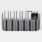 カッコいい白黒パタストライプのーン Case-Mate iPhoneケース (裏面(横))