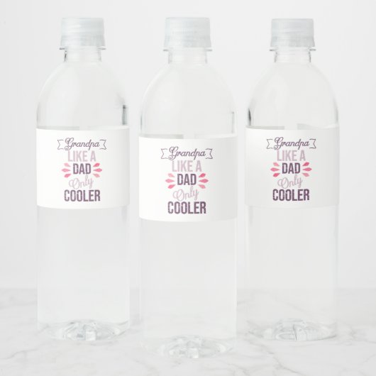 カッコいい祖父おもしろいことわざ ペットボトルラベル (ボトル)