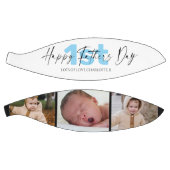 カッコいい第1回ファーザーズの日3写真コラージュ バスケットボール (パネル)